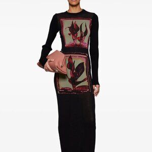 Jean Paul Gaultier Flowers Cadres maxi dress Size M - brand new with tags